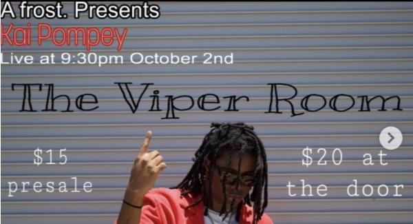 A. Frost Presents Live at The Viper Room - Kai Pompey: 